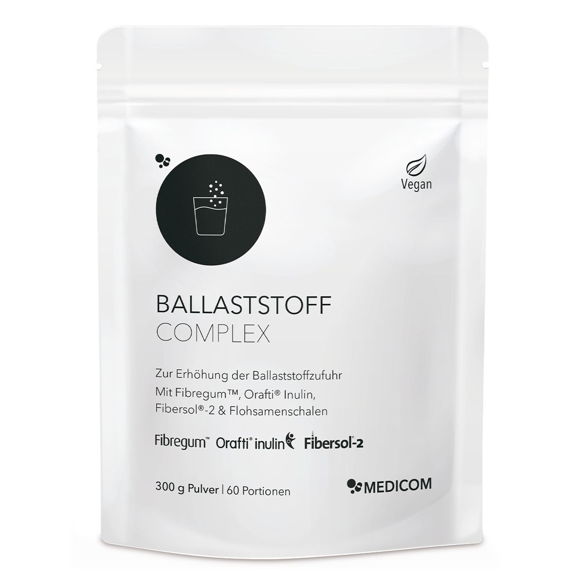 Der Zippbeutel von Ballaststoff Complex von Medicom