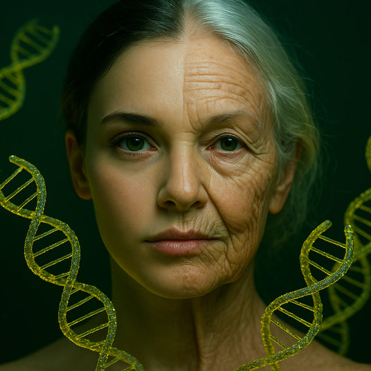 Die Produktdose von Omega 3 Vegan Algenöl. Eine Frauenhand hat die Produktdose in der Hand