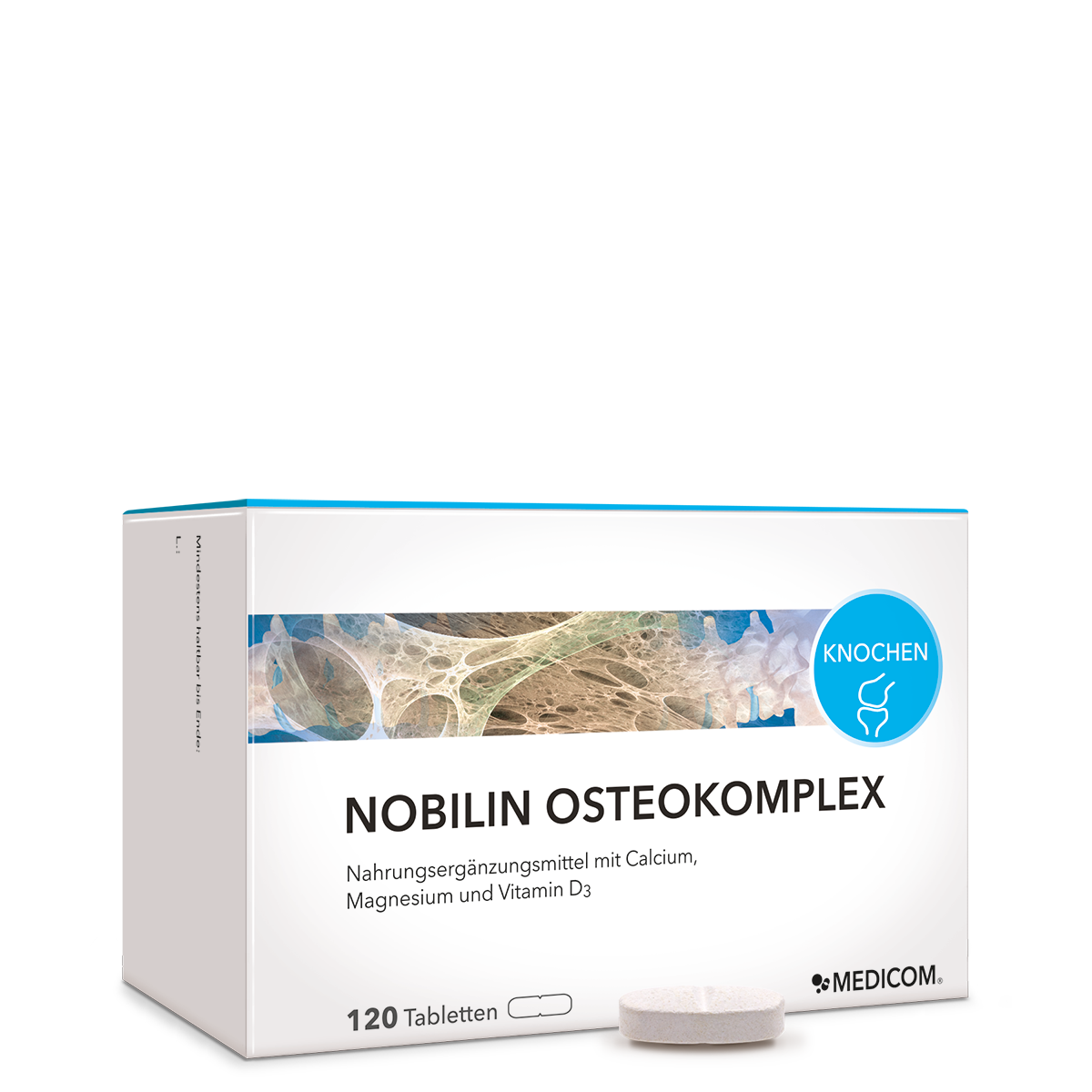 Die Vorderseite der Packung Nobilin
Osteokomplex