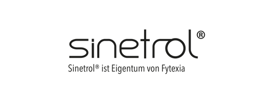 Das Logo von sinetrol® (Sinetrol® ist Eigentum von Fytexia) abgebildet