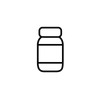 Das Icon der wiederverwendbaren Dose von Medicom