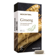 Box von Medicom Terra Ginseng Ergänzung mit Ginseng-Wurzeln, 60 Kapseln, und eine einzelne Kapsel auf der Vorderseite.