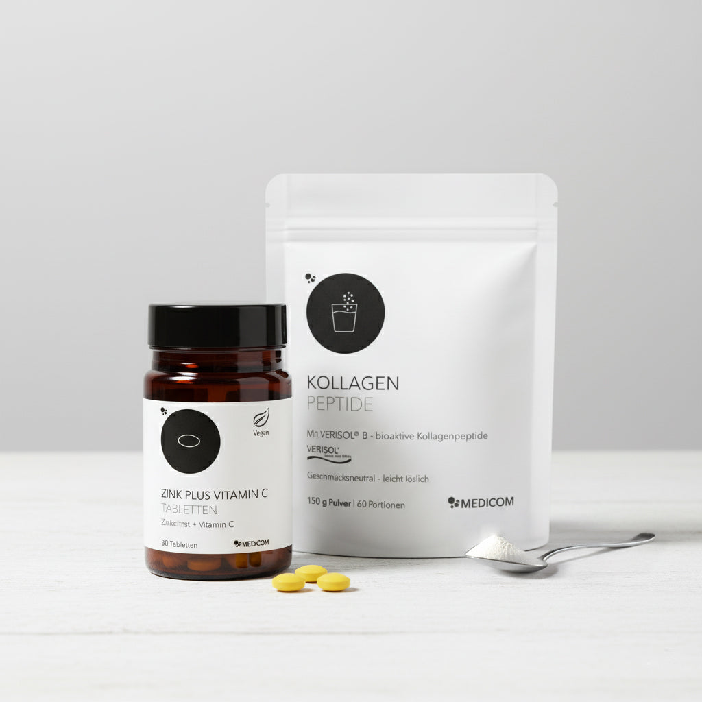 Kollagen Peptide & Zink + Vitaminc C Bundle