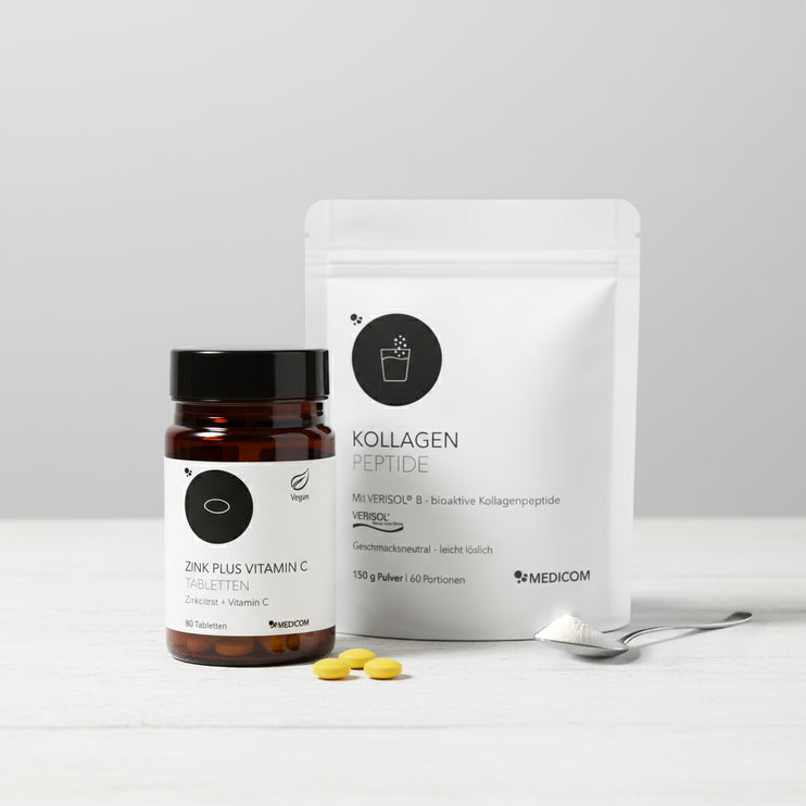 Kollagen Peptide & Zink + Vitaminc C Bundle