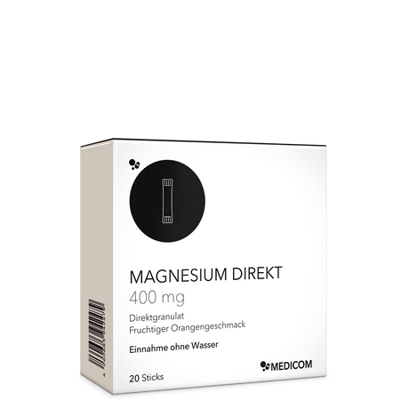 Magnesium Direkt 400 mg Packung von vorne