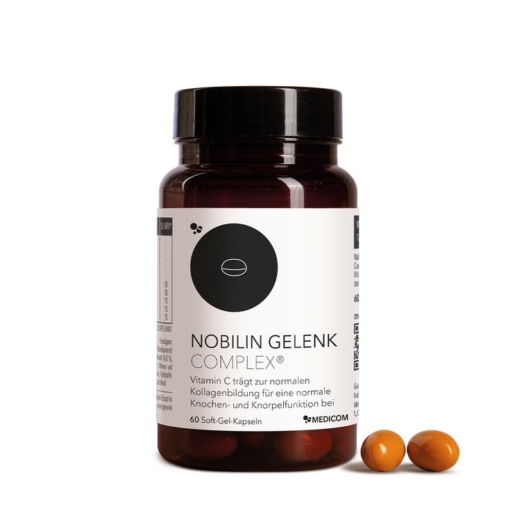 Die Frontansicht von Nobilin Gelenk Complex® in der Dose
