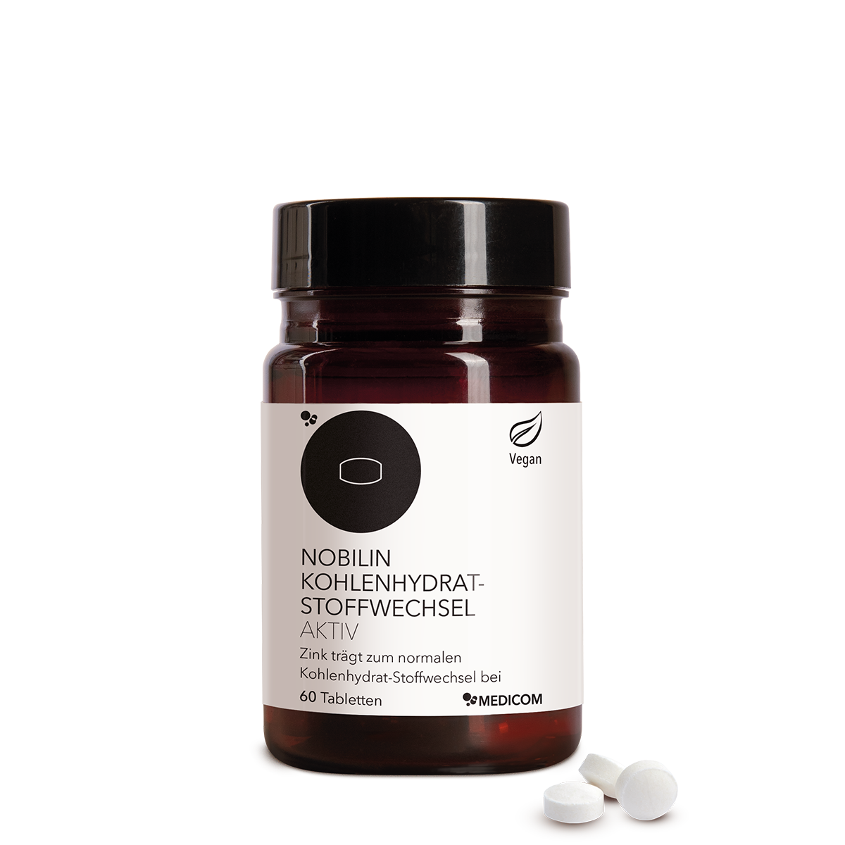 Die Produktdose von Nobilin Kohlenhydrat-Stoffwechsel Aktiv 