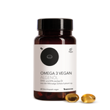Die Produktdose von Omega 3 Vegan Algenöl von Medicom