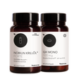 Das Duo Nobilin Krillöl® Forte und QH Mono 100  mg – zwei Bestsellerprodukte von Medicom im Bundle