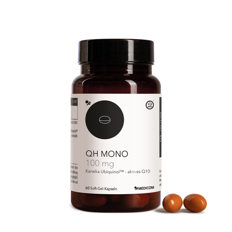 Die Dose von QH Mono 100 mg