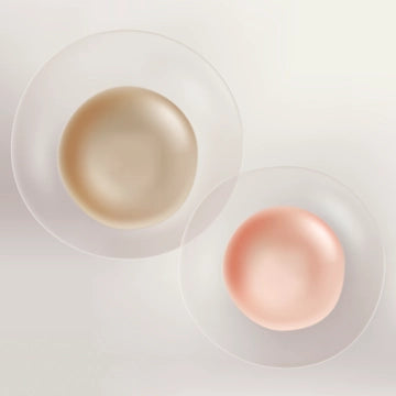 Zwei Blasen als Symbol von bioaktivem Q!0