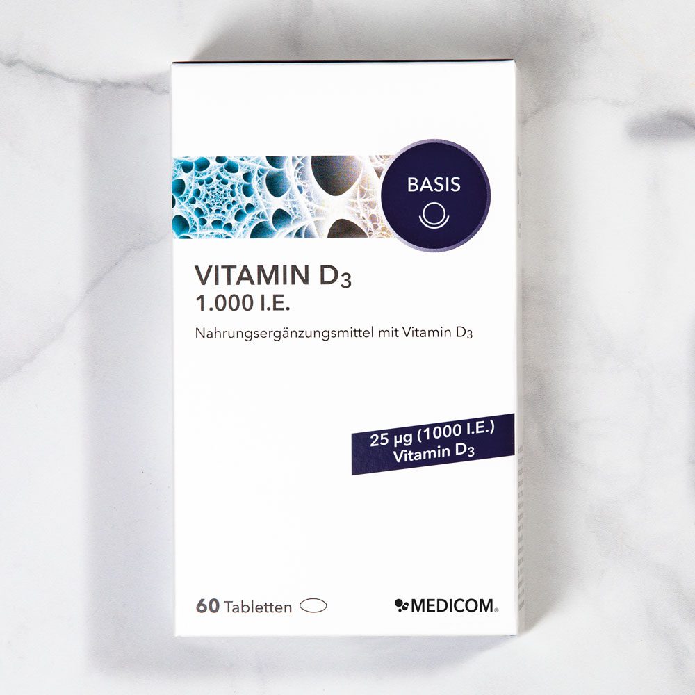 Vitamin D3 Tabletten von Medicom