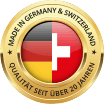 Das Medicom-Siegel für die Produktherstellung in Deutschland und in der Schweiz