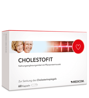 Vorderseite mit Pflanzensterinen für normales Cholesterinwerte