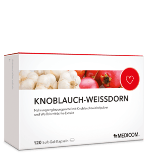 Knoblauch-Weissdorn in Soft-Gel-Kapseln