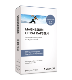 Magnesium Citrat Kapseln – die schnell verfügbare Magnesiumverbindung