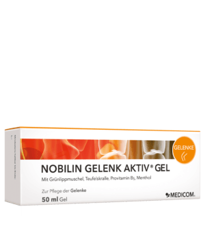 Nobilin Gelenk Aktiv® Gel mit Grünlippmuschel, Teufelskralle, Provitamin B5 und Menthol 