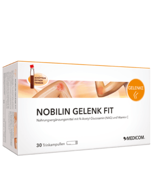 Nobilin Gelenk Fit Trinkampullen – hochwertige Kombination mit N-Acetyl-Glucosamin und Vitamin C
