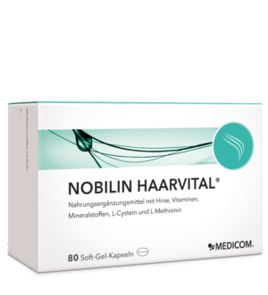 Nobilin Haarvital – Zink, Kupfer, Selen und Aminosäuren für gesundes Haar