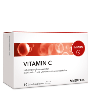 Vitamin C Gehalt aus Cranberry in Lutschtabletten