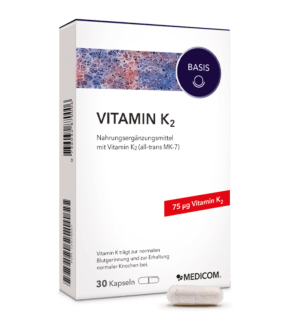 Vitamin K2 von Medicom – Vitamin K2 in Form von all-trans MK-7