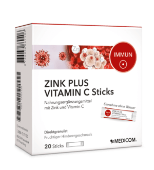 Zink plus Vitamin C Sticks | Direktgranulat
