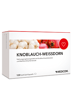 Knoblauch-Weissdorn in Soft-Gel-Kapseln