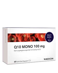Q10 Mono 100 mg: Höher dosiert – 100 mg natürliches Coenzym Q10 pro Kapsel 