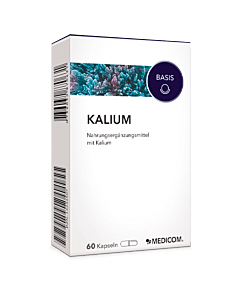 Kalium von Medicom – pro Kapsel 300 mg Kalium