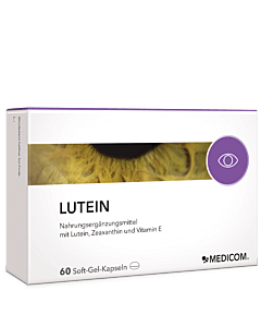 Lutein von Medicom – mit Lutein – Produkt zum Schutz der Augen