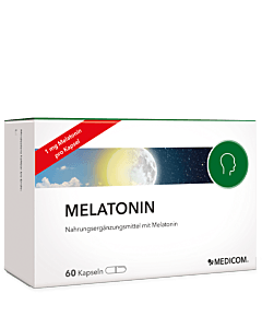 Melatonin von Medicom – 1 mg Melatonin pro Kapseln