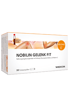 Nobilin Gelenk Fit Trinkampullen – hochwertige Kombination mit N-Acetyl-Glucosamin und Vitamin C
