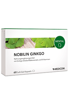 Nobilin Ginkgo – Nahrung für das Gehirn